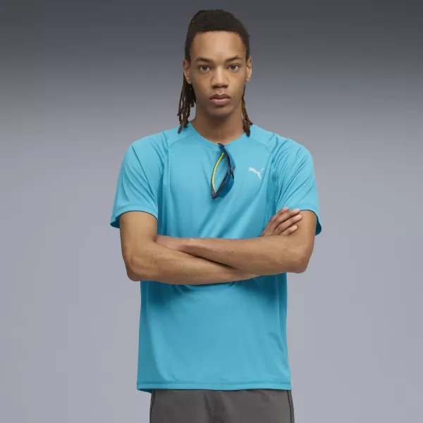  Ing PUMA M RUN VELOCITY TEE (POLY) 52660018 SEBESSÉGKÉK 