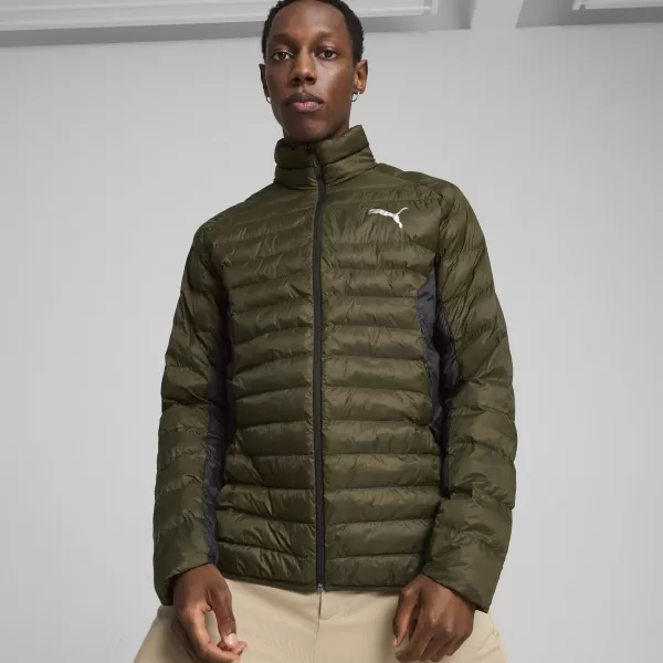  Kabát PUMA PACKLITE JACKET 84935670 SÖTÉT OLAJBOGYÓ 