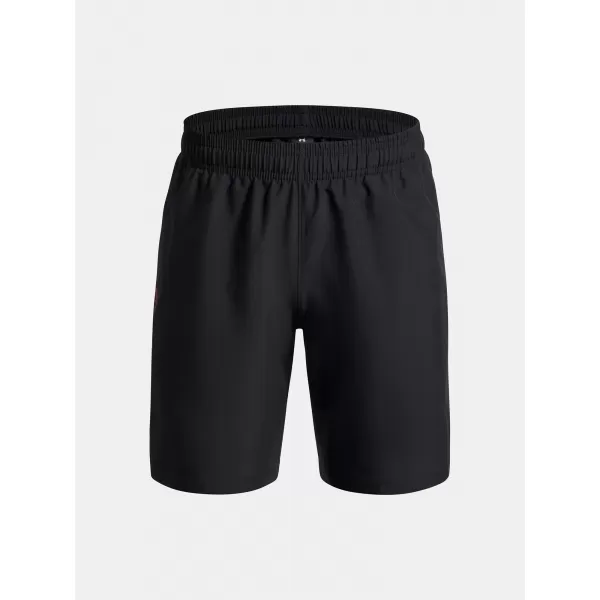  Fiú rövidnadrág UNDER ARMOUR UA TECH WOVEN WORDMARK SHORT 1383341-007 FEKETE 