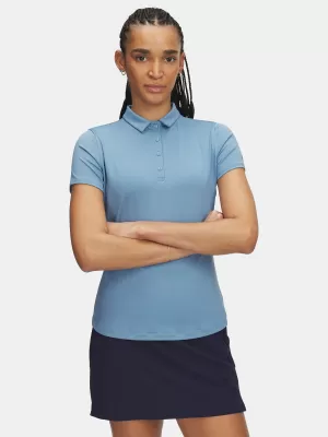 Női póló UNDER ARMOUR UA PLAYOFF SS POLO 1383612-418 KÉK
