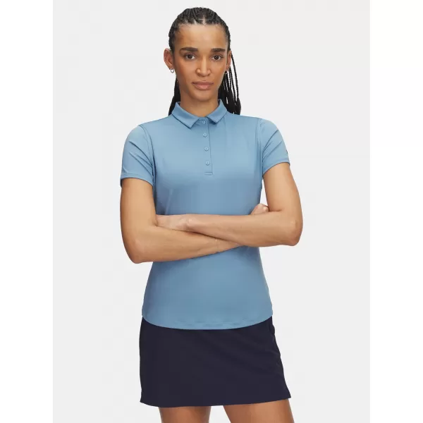  Női póló UNDER ARMOUR UA PLAYOFF SS POLO 1383612-418 KÉK 