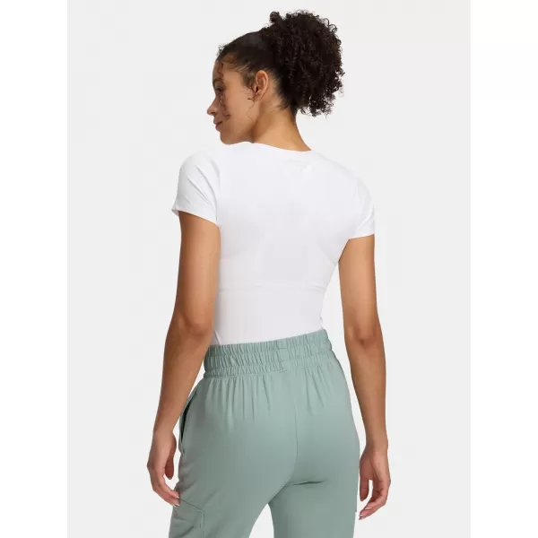  Női póló UNDER ARMOUR MERIDIAN CORE SS 6000341-100 FEHÉR 