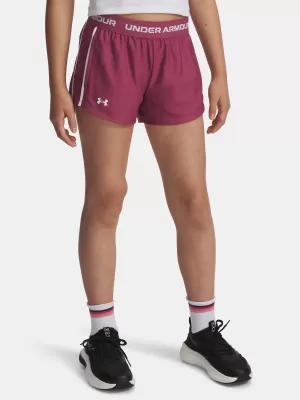 Lány rövidnadrág UNDER ARMOUR G TECH PLAY UP SHORT 1390075-659 PIROS