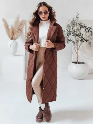 Női kabát DSTREET TY4917 BARNA