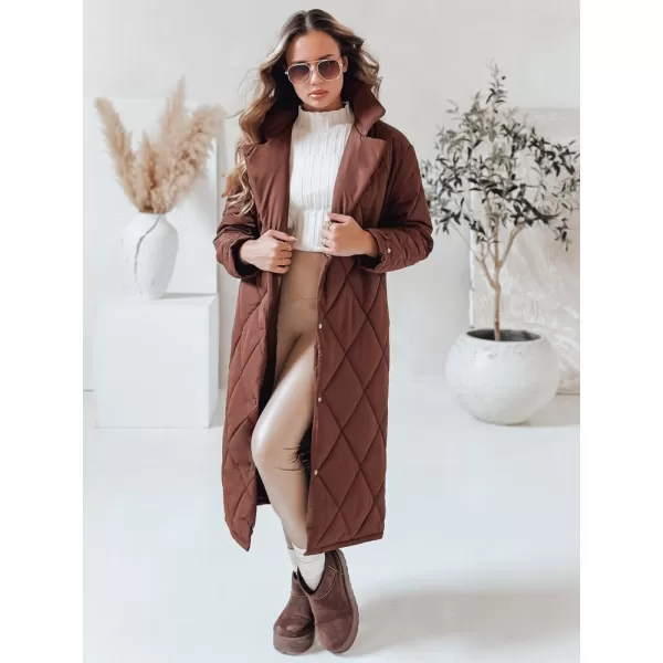  Női kabát DSTREET TY4917 BARNA 
