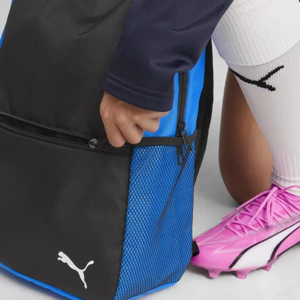  Táska PUMA TEAMGOAL BACKPACK CORE 090238_02 ELEKTROMOS KÉK LIMONÁDÉ/FEKETE 