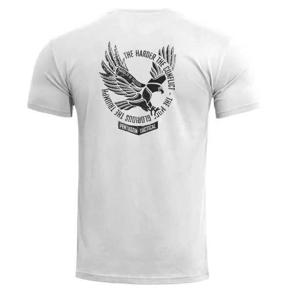  póló PENTAGON AGERON EAGLE K09012 FEHÉR 