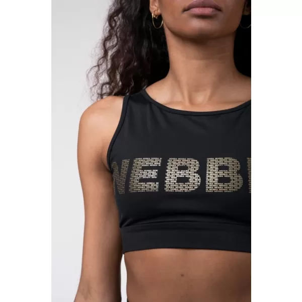  Gold Mesh mini felső 830 BLACK Nebbia 