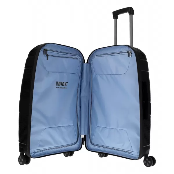  Bőrönd IMPACKT IP1 M LÁVAFEKETE 