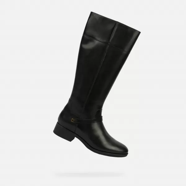  Női csizma GEOX FELICITY G009619 FEKETE 
