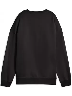Női pulóver PUMA ESS OVERSIZED CREW FL 68540001 PUMA FEKETE