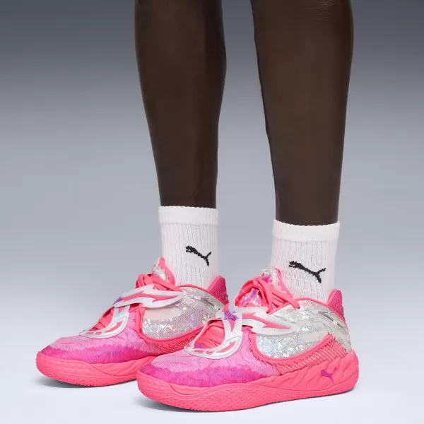  Férfi cipő PUMA MB.05 WORLD TOUR 31212901 NAPSÜTÉS/TISZTA BÍBORVÖRÖS 