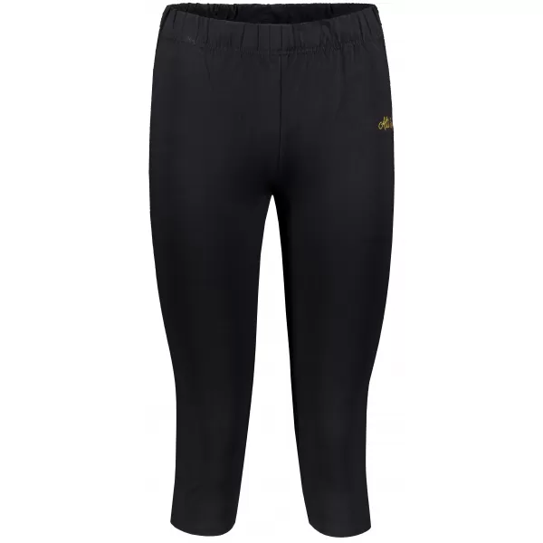  3/4-es női leggings ALTISPORT DAYIA FEKETE 