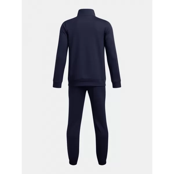  Fiúk készlet UNDER ARMOUR UA RIVAL KNIT TRACK SUIT KÉK 