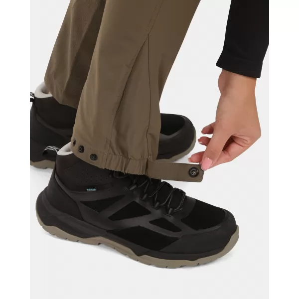  Női softshell nadrág KILPI VILLAIN-W ZL0411KI ZÖLD 