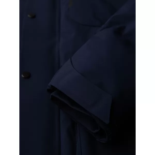  Férfi téli kabát OMBRE OM-JAHP-0306 SÖTÉTKÉK 