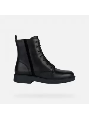 Női bokacsizma GEOX SPHERICA EC1 G004200 FEKETE