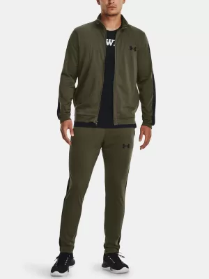 Férfi készlet UNDER ARMOUR UA KNIT TRACK SUIT 1357139-390 ZÖLD