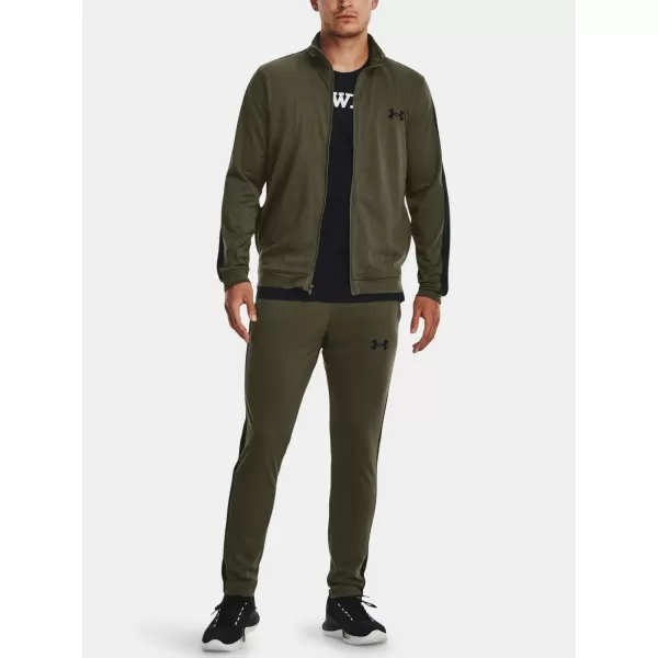 Férfi készlet UNDER ARMOUR UA KNIT TRACK SUIT 1357139-390 ZÖLD 