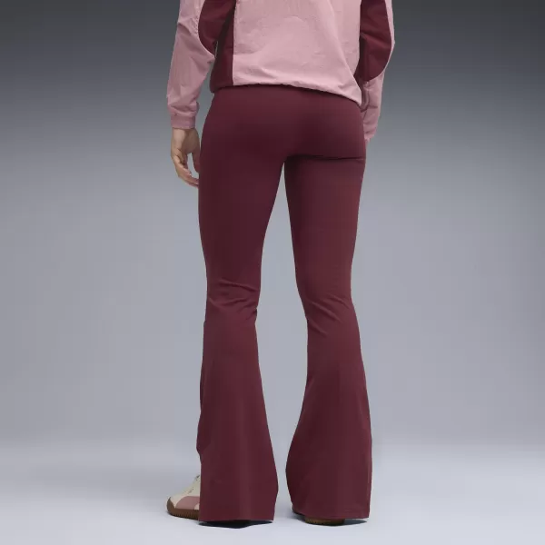  Női leggings PUMA HER HIGH-WAIST FLARED LEGGINGS 68815696 RUBIN CSILLOGÁS 