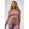 Formázó varrat nélküli crop top FLOW SEAMLESS 499 PINK Nebbia