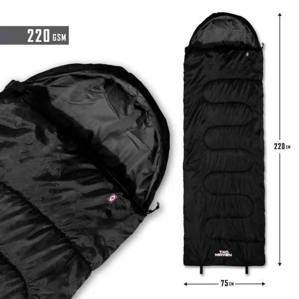  Hálózsák PENTAGON SENTINEL SLEEPING BAG 220GR/M² D19001 FEKETE 