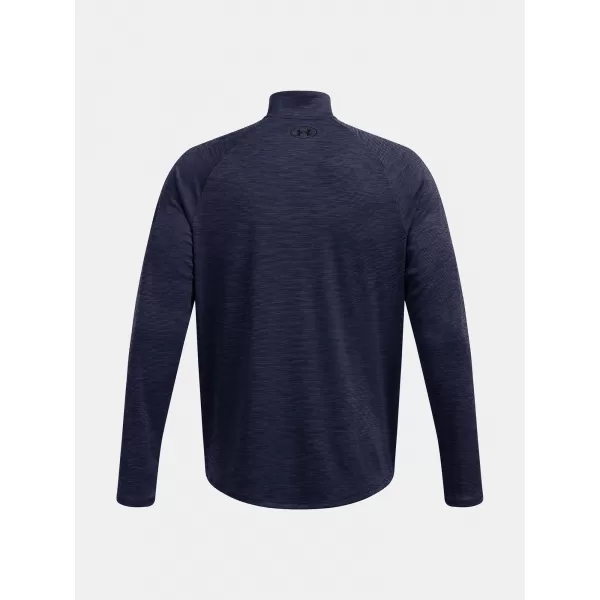  Férfi póló UNDER ARMOUR UA TECH TEXTURED 1/2 ZIP 1382797-410 KÉK 