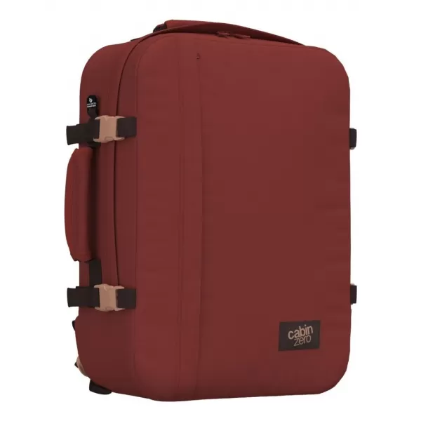  Hátizsák CABINZERO CLASSIC 44L VÖRÖS SANGRIA 