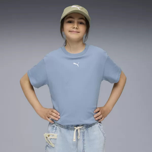  T -póló PUMA ESS BOXY TEE G 68513134 HŰVÖS KÉK 