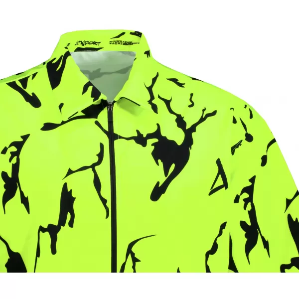  Prémium férfi ing ALTISPORT VOJ/ALM052KOS01 NEON ZÖLD 