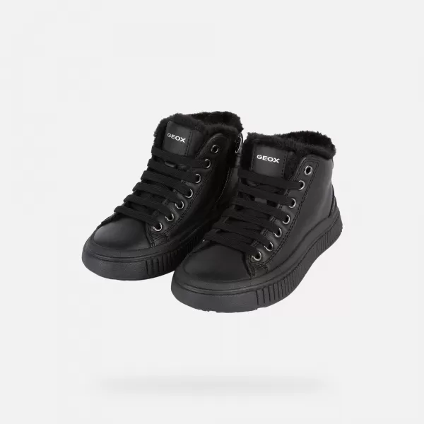  Lány tornacipő GEOX LAQUINNY J46M3G00085C9999 FEKETE 