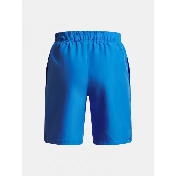  Fiú rövidnadrág UNDER ARMOUR UA TECH WOVEN WORDMARK SHORT 1383341-402 KÉK 