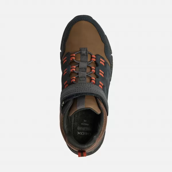  Fiú bokacsizma GEOX FLEXYPER BOY B ABX J949XA032FUC0948 FEKETE 