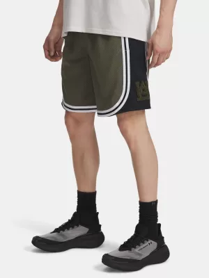 Férfi rövidnadrág UNDER ARMOUR UA M COURTSIDE SHORT 6004087-390 ZÖLD