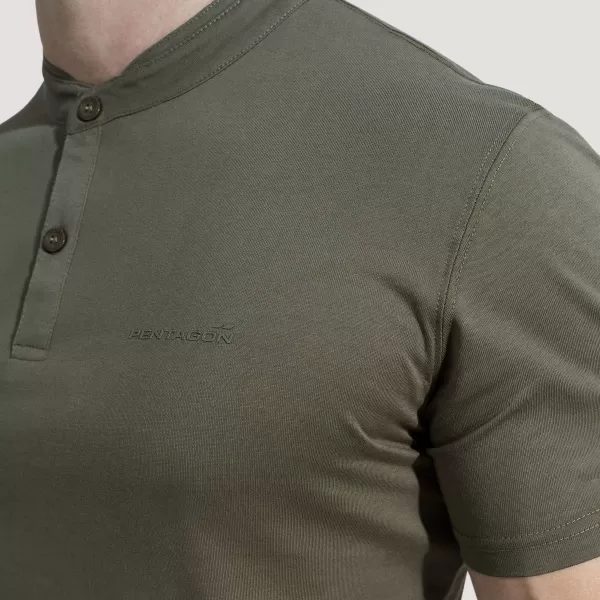  póló PENTAGON ROMEO 2.0 HENLEY T-SHIRT K09050 KHAKI 