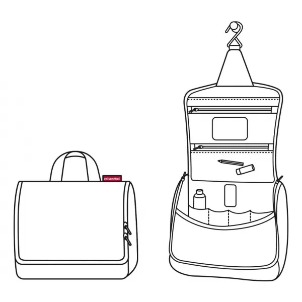  Retikül REISENTHEL TOILETBAG CSAVAR EZÜST 