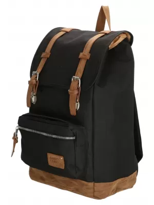 Hátizsák ENRICO BENETTI SANTIAGO 17 NOTEBOOK BACKPACK 23 L FEKETE