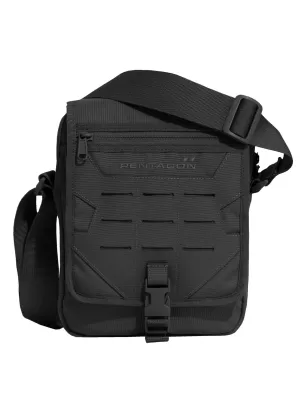 Táska PENTAGON MESSENGER SHOULDER BAG K16087 FEKETE
