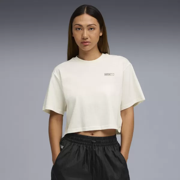  Ing PUMA X ROSÉ TEE 63380677 MELEGFEHÉR 
