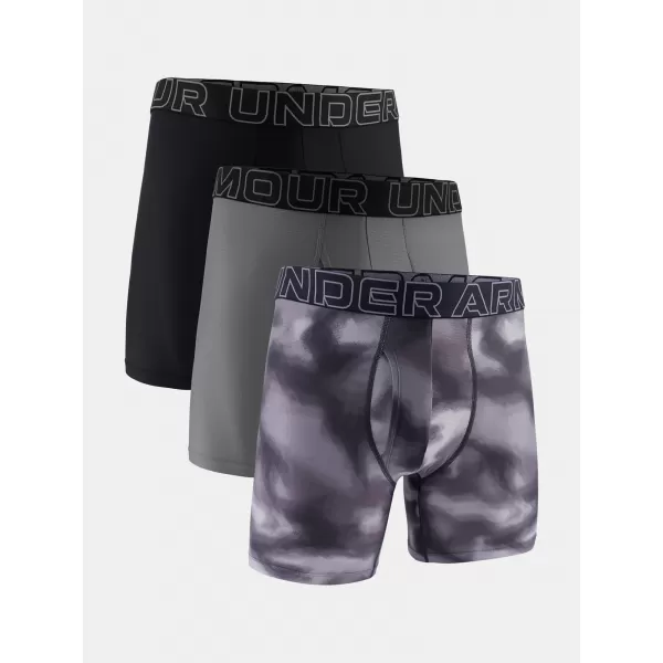  Férfi boxerek UNDER ARMOUR M UA PERF TECH MESH (3KS) 1383885-024 TITÁN SZÜRKE 
