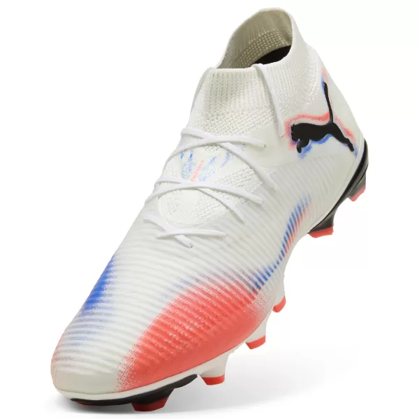  Futballcipők PUMA FUTURE 8 PRO FG/AG 10858801 WHITE/ FEHÉR/PUMA FEKETE/VILÁGÍTÓ VÖRÖS 