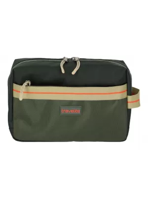 Bőrönd TRAVELITE Color Craze Toiletry bag OLAJBOGYÓ