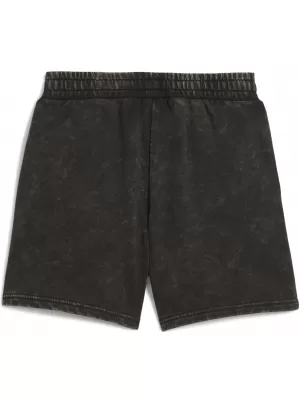 Női rövidnadrág PUMA ESS ELEVATED WASH HIGH-WAIST SHORTS 5" TR 68810501 PUMA FEKETE