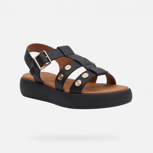  Női szandál GEOX CAMALEI G000986 FEKETE 