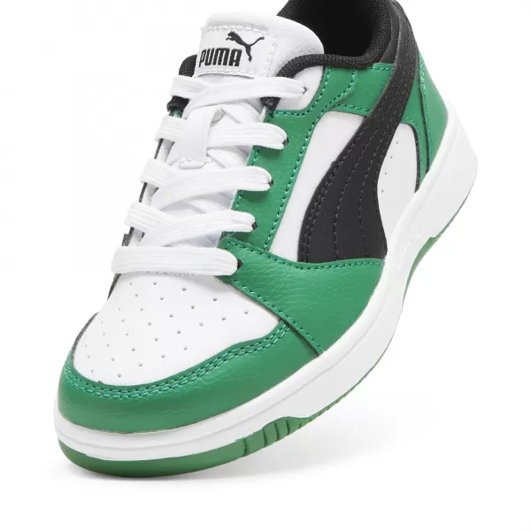  Csizma PUMA REBOUND V6 LO PS 39383405 PUMA FEHÉR/PUMA FEKETE/ZÖLD 
