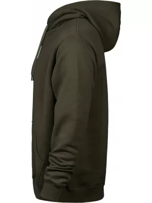 Uniszex pulóver TEE JAYS | TJ 5430 SÖTÉT OLAJBOGYÓ
