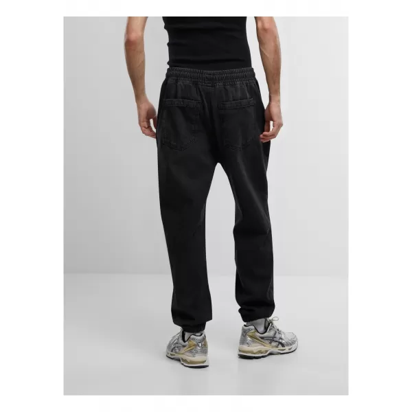  Férfi farmer URBAN CLASSICS TB7296 FEKETÉRE MOSVA 