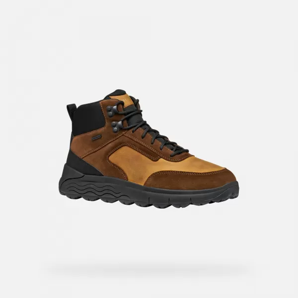  Férfi cipők GEOX SPHERICA 4X4 ABX G011177 BARNA 