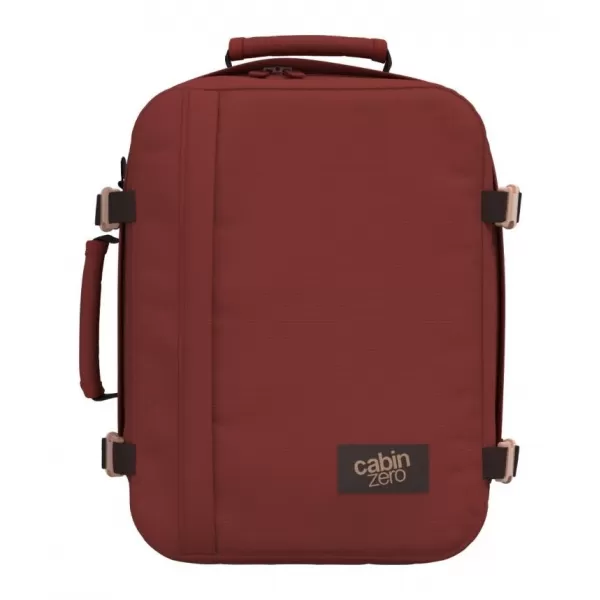  Hátizsák CABINZERO CLASSIC 28L VÖRÖS SANGRIA 