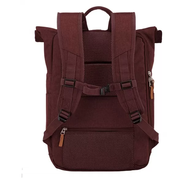  Hátizsák TRAVELITE BASICS ROLL-UP BACKPACK BURGUNDIA 
